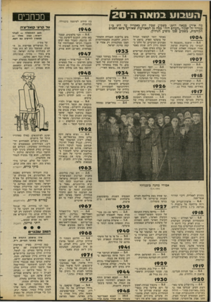 העולם הזה - גליון 2222 - 3 באפריל 1980 - עמוד 4 | השבוע במאה וזי 2 0 מה אירע כמאה ה־טצ׳ כשבוע שבין ה־צ באפריל עד ה* 3גוץ במדור זה יסקור ״העולם הזה״ כמה מן המאורעות שאירעו כ־ 80 השנים הקודמות, כשכוע שבו מופיע