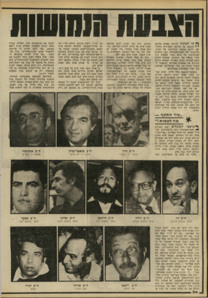 העולם הזה - גליון 2235 - 2 ביולי 1980 - עמוד 34 | כל ת מ תינו לדרמה באולם מליאת י • הכנסת, אך הדרמה האמיתית התרחשה דווקא בקומה התחתונה של הבית, בלישכתו של ראש־הממשלה. כבר בשעות המוקדמות של היום השני השבוע היה