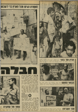 העולם הזה - גליון 2238 - 23 ביולי 1980 - עמוד 40 | האגמים הגיעו מכל הארץ כדי לשבש* מפיק מוז במאי יוסי משולם, מימין, מפיק -הסידרה החדשה, ובמאי־הקולנוע והטלוויזיה אלי כהן, היו משני צידי המיתרס. משולם רצה להתחיל