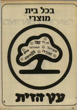 העולם הזה - גליון 2239 - 30 ביולי 1980 - עמוד 32 | בכל בית