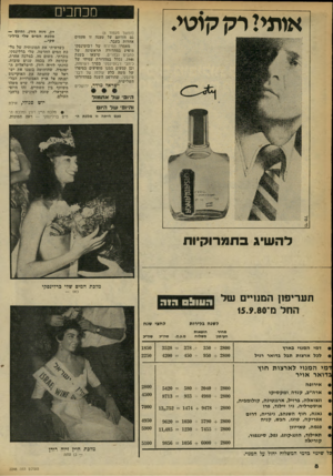 העולם הזה - גליון 2248 - 30 בספטמבר 1980 - עמוד 8 | מכחכים אותי! רק קוטי. (המשך מעמוד )6 גם חזרתם על טענה זו פעמים אחדות בעבר. מאמרו הממרח של ז׳בוטינסקי מופיע במהדורה הראשונה של כתבים נבחרים, שיצאו בשנת ,1946