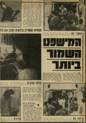 העולם הזה - גליון 2257 - 3 בדצמבר 1980 - עמוד 36 | נאשמי מישפט הרצח הגיעו לבית־המישפט בשיירה ארוכה של רכבי מישטרה, שעשו את דרכם ישירות מכלא רמלה, שם מוחזקים הנאשמים תחת שמירה קפדנית. טוביה אושרי, ישראל דנוך,