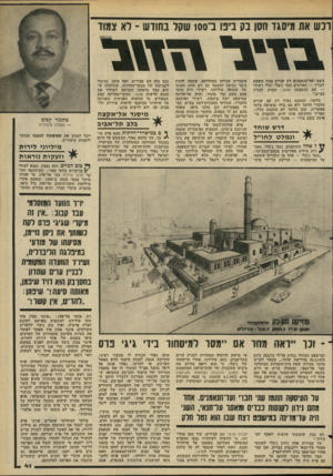 העולם הזה - גליון 2270 - 4 במרץ 1981 - עמוד 41 | ונש את מיסגז חסן בק בינו ב־ 100 שקד בחודש לא צמוד בשם ועד־הנאמנים רק שניים מבין תשעת חבריו — האדונים נזמי ג׳בלי ועלי רשידי — עם הנתבעת אתגר, חברה לבניין כלומר,