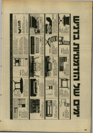 העולם הזה - גליון 2272 - 18 במרץ 1981 - עמוד 25 | 0 7 1ש ל הז ד מנ דו ת ב דני ש כסא 8101101 המפורסם, מושב ומשענת עשויים קש׳, מיובא מאיטליה. עגלת בר קליאופטרה - עשויה במבוק מיובא בקוטר 5ם ״מ. מתוכנן ומיוצר ע׳׳י