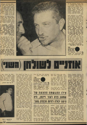 העולם הזה - גליון 2279 - 6 במאי 1981 - עמוד 35 | עומד להיבחר במיסגרתו כדי לע בור למערך אחרי הבחירות. וייצמן התעקש• ז׳ורבין המשיך ללחוץ, ולבסוף סוכם בין השלו שה כי וייצמן יתן את תשובתו ברגע האחרון כימעט,