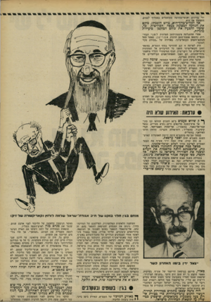 העולם הזה - גליון 2300 - 30 בספטמבר 1981 - עמוד 15 | ידי בדרנים ואנשי־בוהימה מתוסכלים כתחליף לסמים, התפוצץ אף הוא. אך הקדוש־כרוך־הוא, כרוב חוכמתו, סירס את המחנה המצומק כמפה הפוליטית כך. שיכלו להפעיל את כוחם