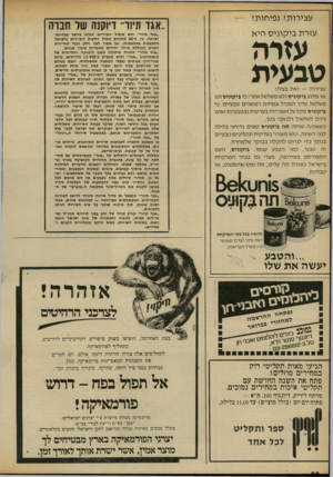 העולם הזה - גליון 2313 - 30 בדצמבר 1981 - עמוד 28 | עצירות? נפיחות? ״אגר תיור־ דיוקנה של חברה עזרת ביקוניס היא ״אגד תיור״ הוא מוביל התיירים הגדול ביותר במדינת- ישראל. כי, כ־ 80 אחוזים מכלל הסעות התיירים בישראל