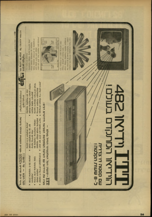העולם הזה - גליון 2321 - 24 בפברואר 1982 - עמוד 26 | 1 1 1וידיץ וו 482 הוידיאו המתקדם בעולם ! עם קסטה דו־ צדדי ת ל 8 -שעו ת הקלטה ! הקסטהה דו -צ ד די תמאפשרת ניצול כפול של הסרט עד 8שעו תהקלטה — ח ס כון עצו םבמ חי