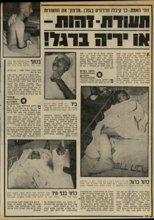 העולם הזה - גליון 2327 - 7 באפריל 1982 - עמוד 46 | זוהי האמת: כר קיבלו הדרוזים בגולן..מרצון־ את התעווות הו דיה ברנו! ^ סור לצאת מהבית! אסור לצאת למירפסת! אסור לפתוח חלון! אפור להסיט וילון ! אלה היו הקריאות