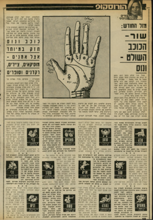 העולם הזה - גליון 2331 - 5 במאי 1982 - עמוד 21 | הורוסהוס מרים בנימי]• יכולת אמגותית, ליופי. הם בול לשיחה, ואפשר את הקרח בכל התלהבות, דמיון יוצר, כישרון כתיבה ועין חדה טים בכישרונם המשעשע לסמוך עליהם שישברו