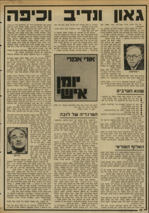 העולם הזה - גליון 2344 - 4 באוגוסט 1982 - עמוד 10 | גאון ונדי לא היה מנהיג ציוני אנטי־דתי יותר מאשר זאב ז׳בוטינסקי. הוא דגל באופן קיצוני בהפרדת הדת מן המדינה. עד כדי כך, שהנימוק העיקרי שלו נגד השתלבות הציונות