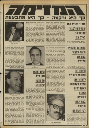 העולם הזה - גליון 2356 - 27 באוקטובר 1982 - עמוד 10 | כך היא נרקמה ־ כך היא מתבצעת מנר ד חא 1צו אמו שצויכים רסגוו את אדמו בגדר בגין ההחלטה הסופית לסגור את אל־על הת- קבלה בפגישה שנערכה לפני חודש בין התוכנית המקווית