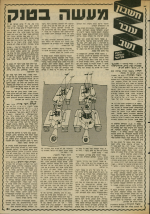 העולם הזה - גליון 2357 - 3 בנובמבר 1982 - עמוד 31 | מעשה בטנק תר״ג — סודי כיותר 3500ב׳ מסקנות קצין כודק, אלוף־מישנה א׳ ג׳ ,מוגש לראש אכ״א. הנדון: מימצאי חקירה בפרשת טנק המרכבה׳ שסימנו צ׳ .752156 תיאור המי קרה: