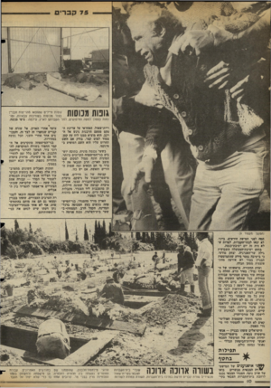 העולם הזה - גליון 2359 - 17 בנובמבר 1982 - עמוד 11 | גופות חיילים שהוצאו מהריסות הבגיי! בצור מכוסות בשמיכות צבאיות, ומו־ #1#יי 1ע 1 1 1 למטה החיפושים, לפני העברתם לארץ. צילמה: ציפי מנשה. ריית־שאול. האחראי על