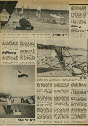 העולם הזה - גליון 2364 - 22 בדצמבר 1982 - עמוד 51 | אפם מעשה. ליד המרכז המיסחרי פגשנו את הבדווים. הם ישבו ב- בית־קפה שהקימו לעצמם. כשראו את אלכם ופלוגי. גלשו לנוסטלגיה. געגועים לזמנים עברו• אז, כשהמ קום היה הומה