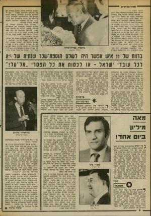 העולם הזה - גליון 2364 - 22 בדצמבר 1982 - עמוד 8 | חמיד־ארדדים (המשך מעמוד )7 תחילת שנות השמונים התחילו בעלי דלתא — לאוטמן ושותפו אליעזר פלג, בתהליך התרחבות, ורכשו את מיפעל מולר־תעש־יות, ששמו הוסב לגליל־תעשיות.