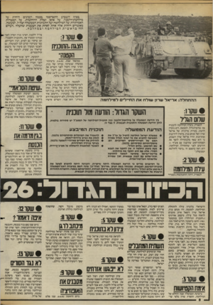 העולם הזה - גליון 2388 - 8 ביוני 1983 - עמוד 8 | בסוף השבוע התפרסמו בכמה יומונים דוחות על מילחמת־הלבנון, על אופן קבלת ההחלטות, על המטרות האמיתיות של המילחמה ועל התנהגות הממשלה וצה״ל. למעשה, מאשרים דוחות אלה