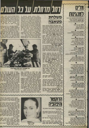 העולם הזה - גליון 2402 - 14 בספטמבר 1983 - עמוד 53 | למנגינות את עוללות זמרינו בתום שנה כאן נימנה. אולי לחרוזינו יימצא מלחין שוטה מצדי צרפתי אז נבקש, כיאות, להעמיד ערב־זיכרון בהיכל התרבות. שימי, שימי, אל תבכה כי