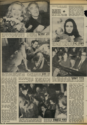 העולם הזה - גליון 2427 - 7 במרץ 1984 - עמוד 49 | — שני הסרטים הישראלים נגוע ומגש הכסף(שהוצגו במיסגרת הפנורמה של הים־התיכון) לא היוו אה שיחת־היום בפסטיבל וגם לא אי. אחד משיאי ההתעניינות של הקהל הרחב. בכל זאת,