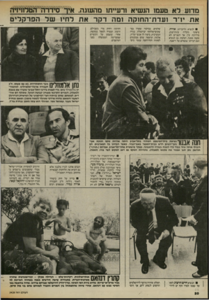 העולם הזה - גליון 2428 - 14 במרץ 1984 - עמוד 20 | מדוע לא טעמו הנשיא ורעיית! מהשגה, א ת יו״רועדת־ ה חו ק ה ומה דקראת לחיו של הפרק לי ט לנשיא ולרעייתו, אורה, ציפתה בקליה עוגת־ענק, מרהיבת עיז -אך השניים לא טעמו
