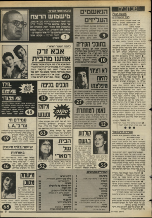 העולם הזה - גליון 2439 - 30 במאי 1984 - עמוד 3 | מכחבים מועצת הגזרז לצד המטורפים אורי אבנרי הסביר ב״הנדון״ מה מניע את הטרוריסטים מהגולן (,.העולם הזה״ .)16.5.84 הקורא, תושב הגולן לשעבר, מוסיף: בעבר נחשבה
