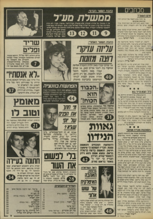 העולם הזה - גליון 2454 - 12 בספטמבר 1984 - עמוד 3 | מכחכים איש תשמי ד מי יהיה איש השנה של העולם הזה? קוראים מציעים: מאיר כהנא. הוא ריתק את רעת־הקהל, עורר — :עם יצרים של הרס והשמדה, וסופו שיגרום לשמד. המיפלצת