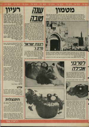 העולם הזה - גליון 2472 - 16 בינואר 1985 - עמוד 25 | מטמון זה אמנם לא מידיעה אישית, אבל מצד שני אני גם לא רוצה בשביל היריעה שום כסף. חברה סיפרה לי על הקו העגול של ירושלים, שאביו הוא ״אגד״ ואמו ״עירית ירושלים״