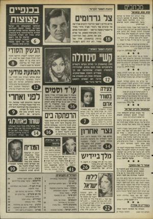העולם הזה - גליון 2485 - 17 באפריל 1985 - עמוד 4 | מכחכים בכנפיים קצוצות כתבת השער הקדמי: שא, שא, שאגאל עירן העולס הזה הודה כי יצירות שאגאל נראות לו כקיטש (העולם הזה .)10.4ההודאה הזאת הפכה, כראוי לחג״הפסח, הרבה