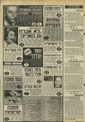 העולם הזה - גליון 2495 - 26 ביוני 1985 - עמוד 3 | מכוזבים סוב־יודיצה עוד על תגובת השר דויד לוי, ״לדחות על הסף!״ ,ליוזמת השלום הירדנית (העולם הזה .)19.6 לא רק שתגובת דויד לוי כשלעצמה היא קיצרת־רואי ואווילית