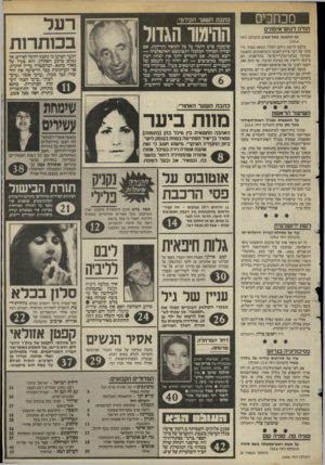 העולם הזה - גליון 2496 - 3 ביולי 1985 - עמוד 4 | מכחכים תודה לגוש־אימונים על ההפגנה בתל־אביב (העולם הזה בלעם הרשע ביקש לקלל ונמצא מברך. היפוכו של דבר אירע לאנשי גוש־אמונים, בהפגנה שערכו בכיכר־מלכי־ישראל