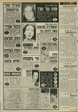 העולם הזה - גליון 2510 - 9 באוקטובר 1985 - עמוד 3 | מכווני ם במו הספרדים בסיציליה על התעללות וטירטור ערביי הגדה המערבית ועזה (העולם הזה 24,9 ואילך). ״הקהילה היתה חייבת לנקות את המ-בצר בכל ערב שבת. לצלצל