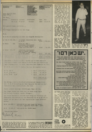 העולם הזה - גליון 2511 - 16 באוקטובר 1985 - עמוד 9 | צ׳רלס קלור, כולל בניירות־ערך. הבנק רכש, לפי הוראת לוינסון, בעיסקה אחרת, מהמיליארדר הבריטי, שנידב הרבה מהונו למוסדות שונים בישראל, מניות של הבנק לפיתוח הגע שית