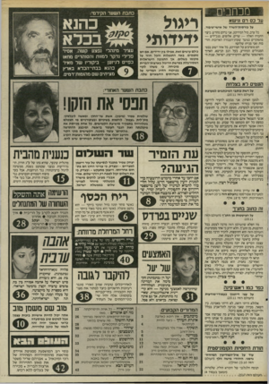 העולם הזה - גליון 2517 - 27 בנובמבר 1985 - עמוד 4 | מכחבים על כס רם ונישא על כורסות״השרד של אישי-ציבור. כל ערב. מול המירקע, אני נדהם מחדש. כיצד החברה האלה — שרים, אלופים, מנכ״לים — מתפקדים במשך שעות־העבודה