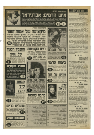העולם הזה - גליון 2522 - 1 בינואר 1986 - עמוד 3 | מכתבים טעות אזפטית על בחירתה של אשת השנה (העולם הזה .)18.9 קצת באיחור התגלגל לידי גליון העולם הזה ובו רשימת אנשי־השנה. בחירתה של לילי טביב, רעייתו של בועז
