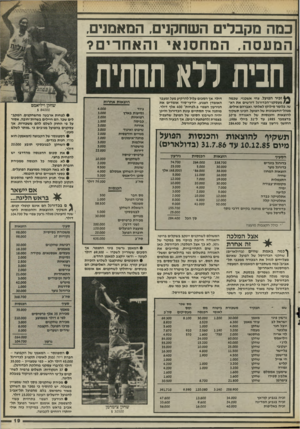 העולם הזה - גליון 2525 - 22 בינואר 1986 - עמוד 19 | כמה מקברים השחקנים, המאמנים, המעסה, המחסנאיוהאחר ים? ח] ן ר! לא 11ת חתיו ת * 4זכיר הפועל, צחי אשכנזי, שכמה מעסקני״הכדורגל דורשים את רא שו, כלומר סילוקו לאלתר,