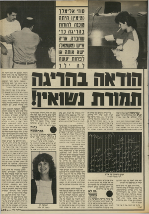 העולם הזה - גליון 2539 - 29 באפריל 1986 - עמוד 29 | שזי אלימלך (מימין) היתה מוכנה להודות בהריגה כדי שחבוה, אויה א״ש(משמאל) ישא אותה או לנחות יעשה הודאה 1הויגה תשות 1ט1אץ! ^ נ י מובנה לעשות את העיסקה הזאת אם