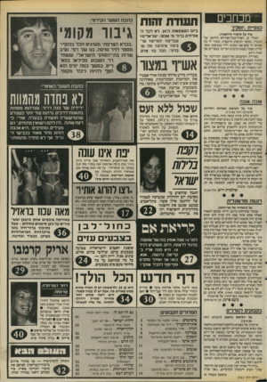 העולם הזה - גליון 2541 - 13 במאי 1986 - עמוד 3 | מכת בי ם בגופיית ״יומכץ״ עוד על טיכויי הרוטציה. האולי כן, האולי־בכל־זאת־לא ולהיפן־ של המערך, בקשר לביצוע הרוטציה, מזכיר לי מה שסיפר לי פעם אבי המנוח, יליד