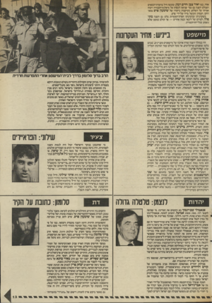 העולם הזה - גליון 2562 - 8 באוקטובר 1986 - עמוד 13 | אחד, כמו יאיר צבן וחיים רמון, שעשה חיל בוועדת־הכספים ושבלט השנה גם כמי שניסה לכפות על מיפלגת״העבודה ויכוח אמיתי על השלום, בעיקבות ביקורו של שימעון פרם