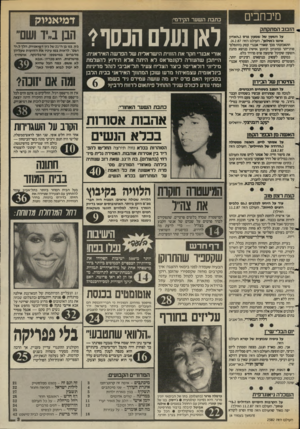 העולם הזה - גליון 2582 - 25 בפברואר 1987 - עמוד 3 | !מיכחבינ[ הזבוב המתקתק על השעון של שמעון פרס (.האדון איננו ג׳נטלמן׳ ,העולם הזה .)4.2.87 התאכזבתי מכך שאורי אבנרי עסק בהתפלס־פות־יתר (בהנדון וביומן אישי) בנושא