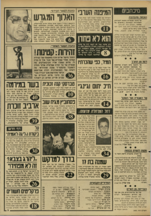 העולם הזה - גליון 2601 - 8 ביולי 1987 - עמוד 3 | מיכחבים ה1בחה ם הבהבת על סיבה אפשרי ת נוספת ל שבי ת ת הטלוויזי ה האחרונה (״סימנים של גמילה־ .העולם הזה .)24.6.87 לשביתת הטלוויזיה היתה סיבה הרבה יותר עסוקה: