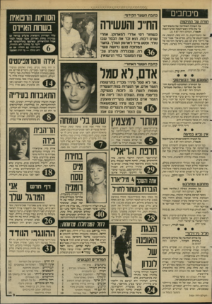 העולם הזה - גליון 2616 - 21 באוקטובר 1987 - עמוד 3 | מיכתבים תודה על התיקווה על השורה האחרונה של כתבת־הש־ער של גליון ראש־השנה(איש־השנה תשמ״ז, העולם הזה .)21.9.87 את כתבת־הענק, בה הוא עשה, למעשה, את חשבון־הנפש של
