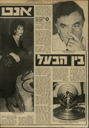 העולם הזה - גליון 2621 - 25 בנובמבר 1987 - עמוד 16 | החיים הטובים בישראל מצאו חן בעיני אסולין, אבל במשך שנה תמימה לא הצליח למצוא עבודה. אז פרצו סיכסוכים בין הגיסים. פלאטו־שרון סירב להמשיך לתמוך בגיסו, ודרש שזה