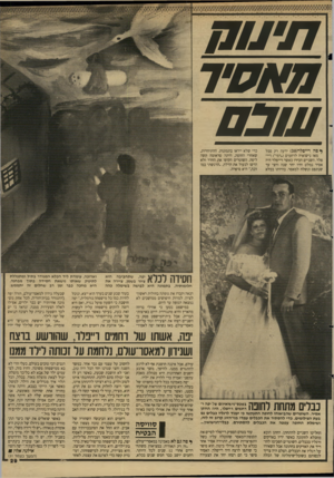 העולם הזה - גליון 2625 - 23 בדצמבר 1987 - עמוד 29 | תינוח מאסיר מוכס ^ פה רייפלר( )30 ידעה רק סבל מאז נישואיה לרחמים >״רמי״< ריי־פלר. השניים הכירו כאשר רייפלר היה אסיר נמלט וחיו יחד שנה וחצי עד שנתפס ונשלח