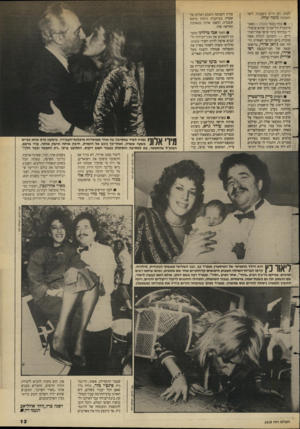 העולם הזה - גליון 2628 - 13 בינואר 1988 - עמוד 13 | לטוב. הס חיים בשכנות לשר הממונה משה שחל. כמה מבאי משה —פאב־מיסעדה תל־אביבי שהוא פופולרי במיוחד בימי שישי אחר־הצה־ריים — הופתעו לגלות אשה מוכרת ביום השישי