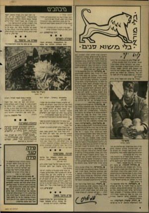 העולם הזה - גליון 2643 - 27 באפריל 1988 - עמוד 4 | מיבחבים (המשך מעמוד 0 ריפוד מפרוות־נמר, או ג׳נטים ממגנזיום, גלגלי־באלון והכי חשוב, לא היה שם פלא־פון? על דגם, מנוע, כוחות־סוס. ,כמה היא סוגרת״ ובכמה שניות היא