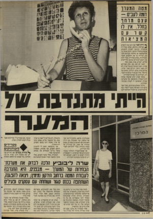 העולם הזה - גליון 2661 - 31 באוגוסט 1988 - עמוד 14 | מטה ה מעוך דומה לעבי׳ם עצ םמוחו בחלל. אין לו ק שו ע ם המציאות ^ דיוק לפני שנה ראו כמה חיפאים ^ עב״מים בוהקים, טסים במהירות אימתנית ובתוכם יושבים החוצנים, אנשים