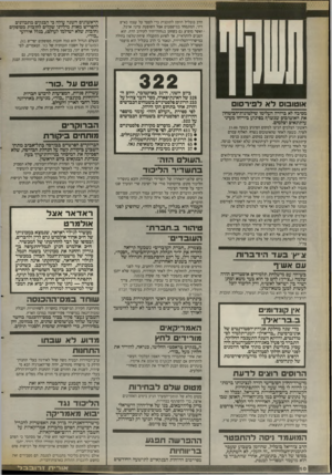 העולם הזה - גליון 2670 - 2 בנובמבר 1988 - עמוד 10 | הרב בובליל הוזמן לתוכנית כדי לספר על עצמו כאיש רתי, המתמחה במישפטים אצל השופטת עדנה ארבל, ואשר מופיע גם כשחקן במחזה־יחיר לקירוב הרת. הוא הסכים להתראיין, אך