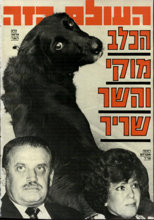 העולם הזה - גליון 2673 - 23 בנובמבר 1988 - עמוד 44 | לגמר• ;=ים רבקה ואברה
