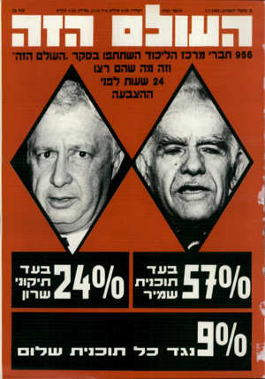 העולם הזה - גליון 2705 - 5 ביולי 1989