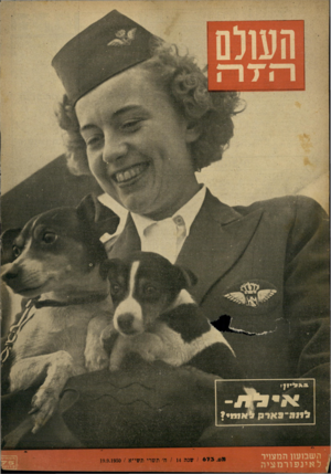 העולם הזה - גליון 673 - 19 בספטמבר 1950